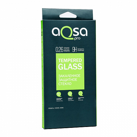 Защитное стекло AQSA.pro Full Cover+Full Glue Redmi Note 7 (Black)