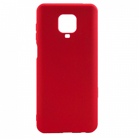 Накладка Silicone Case для Redmi Note 9 (Красный)