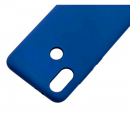 Накладка Silicone Case для Mi 6X/A2 (Синий)