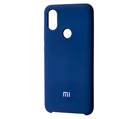 Накладка Silicone Case для Redmi 6 Pro/A2 Lite (Синий)